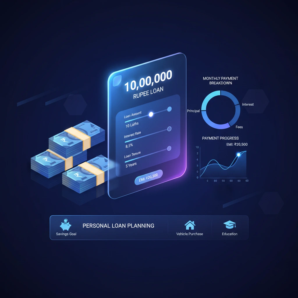 emi calculator 10 lakh