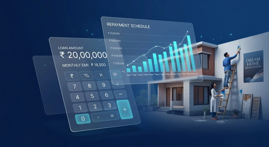 emi calculator 20 lakh